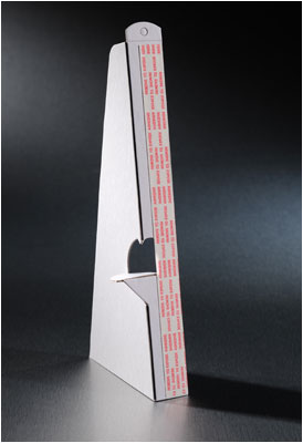 Cardboard Easel – Single Wing – Self-Adhesive – White