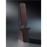 Black Cardboard Easel – Double Wing - Glue-on